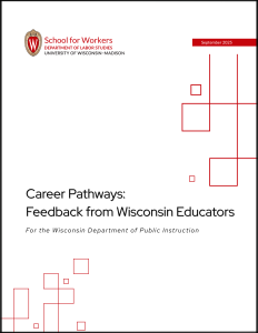 Career Pathways report front page